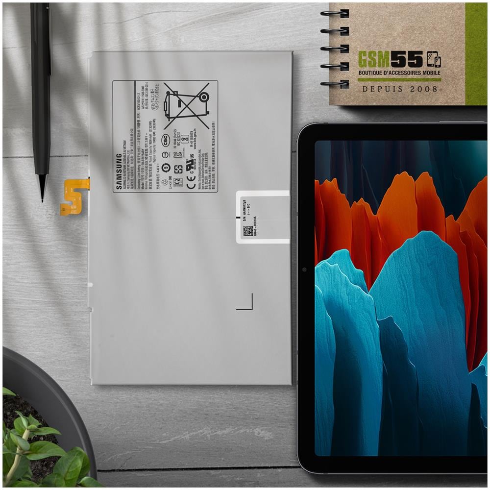 Batteria Galaxy Tab S7 11.0, S7 Plus 12.4 E S7 Fe 10090mah Originale Eb-bt975aby - Foto 2