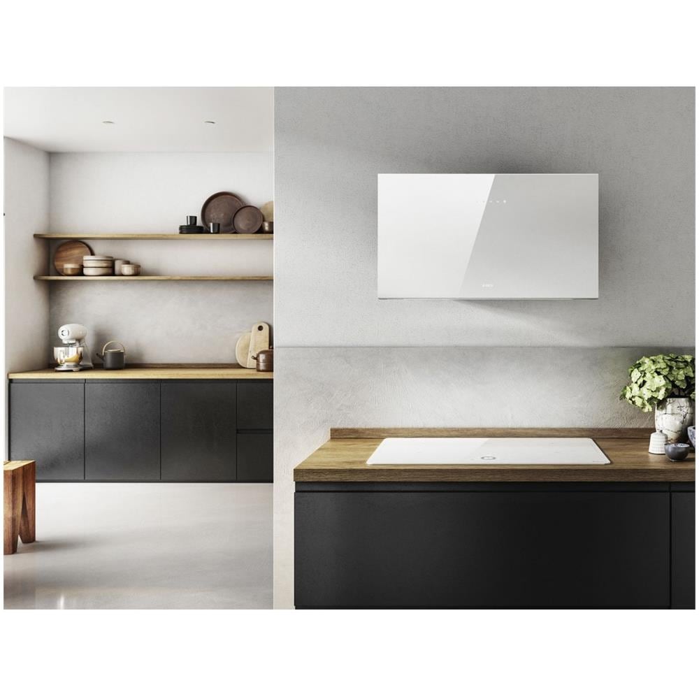 Cappa WH / F / 55 a Parete da 55 cm Filtrante Colore Bianco - Foto 3