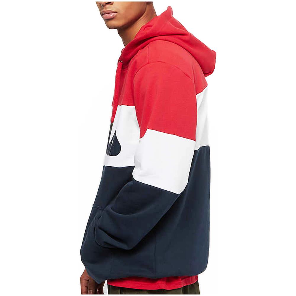 Felpa Cappuccio Uomo Night Blocked Rossa Taglia S Codice 687001-g06 - Foto 2