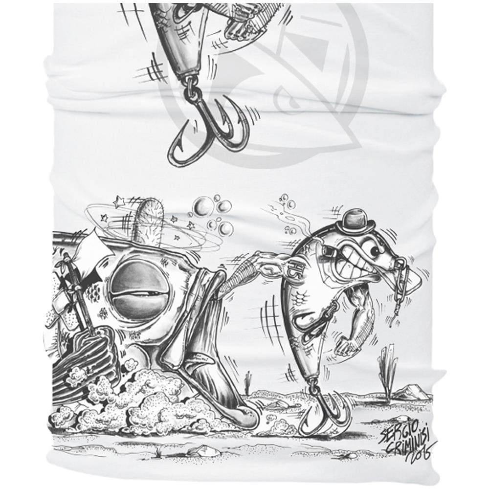 Copricapo Hard Lure Bianco One Size - Foto 3