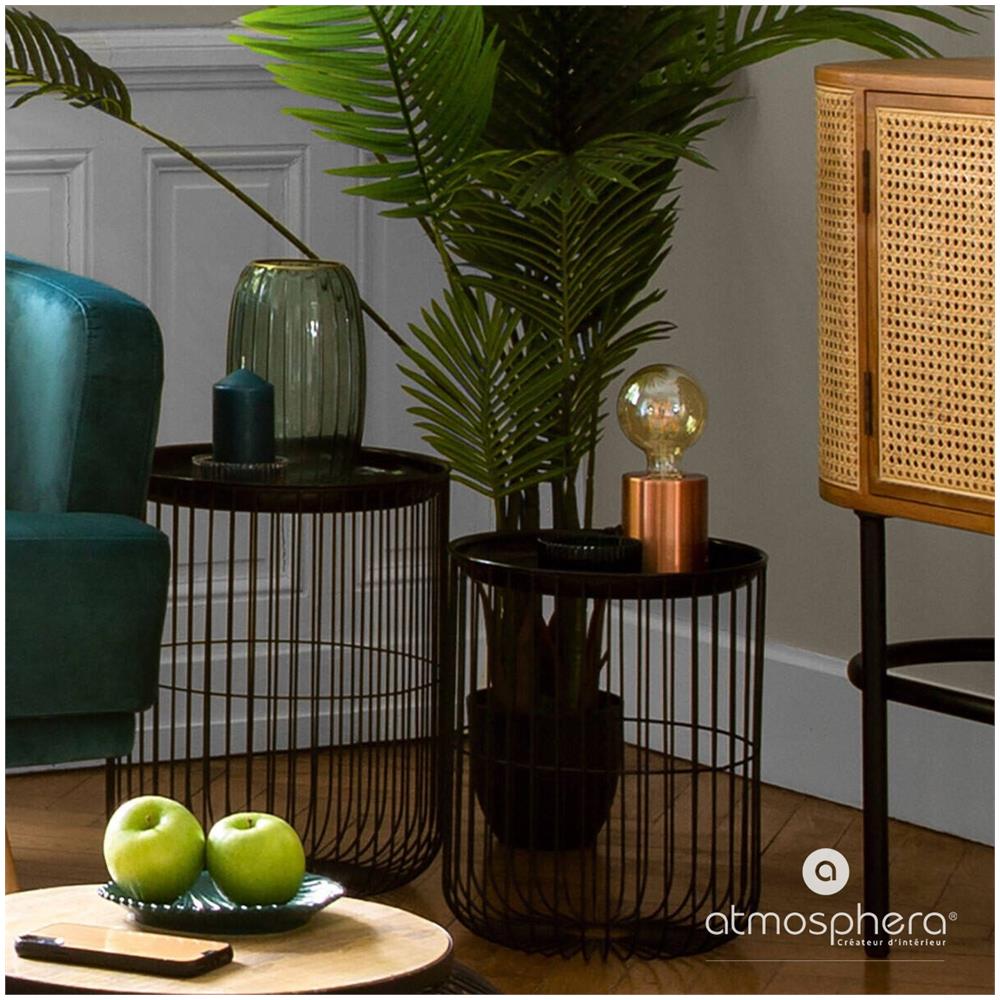 Tavolo In Filo Metallico 2 Pezzi, Metallo - Foto 2