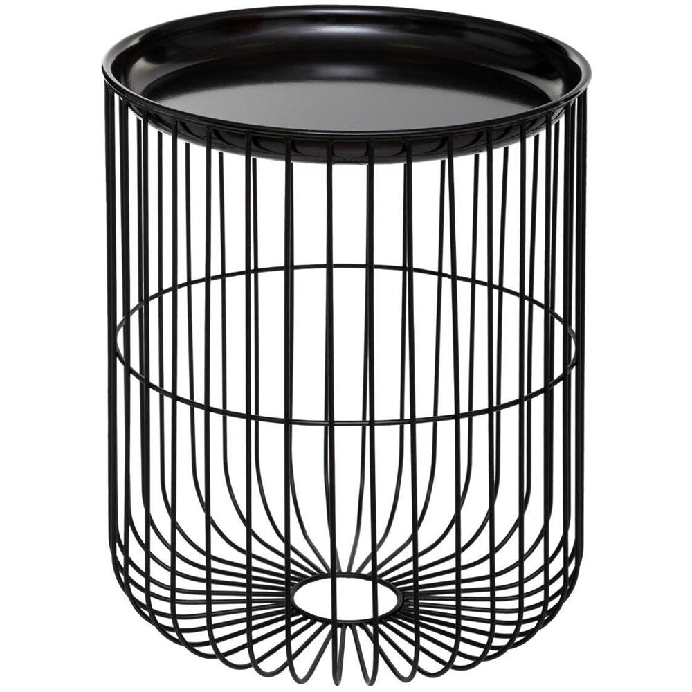 Tavolo In Filo Metallico 2 Pezzi, Metallo - Foto 4