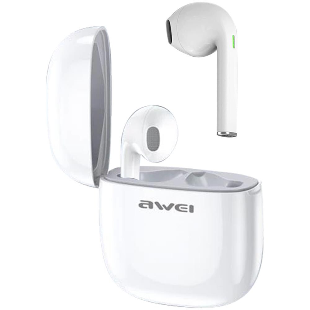 Auricolari Bluetooth Tws T28 Custodia Ricarica Ipx4 Comandi Touch Bianco - Foto 2