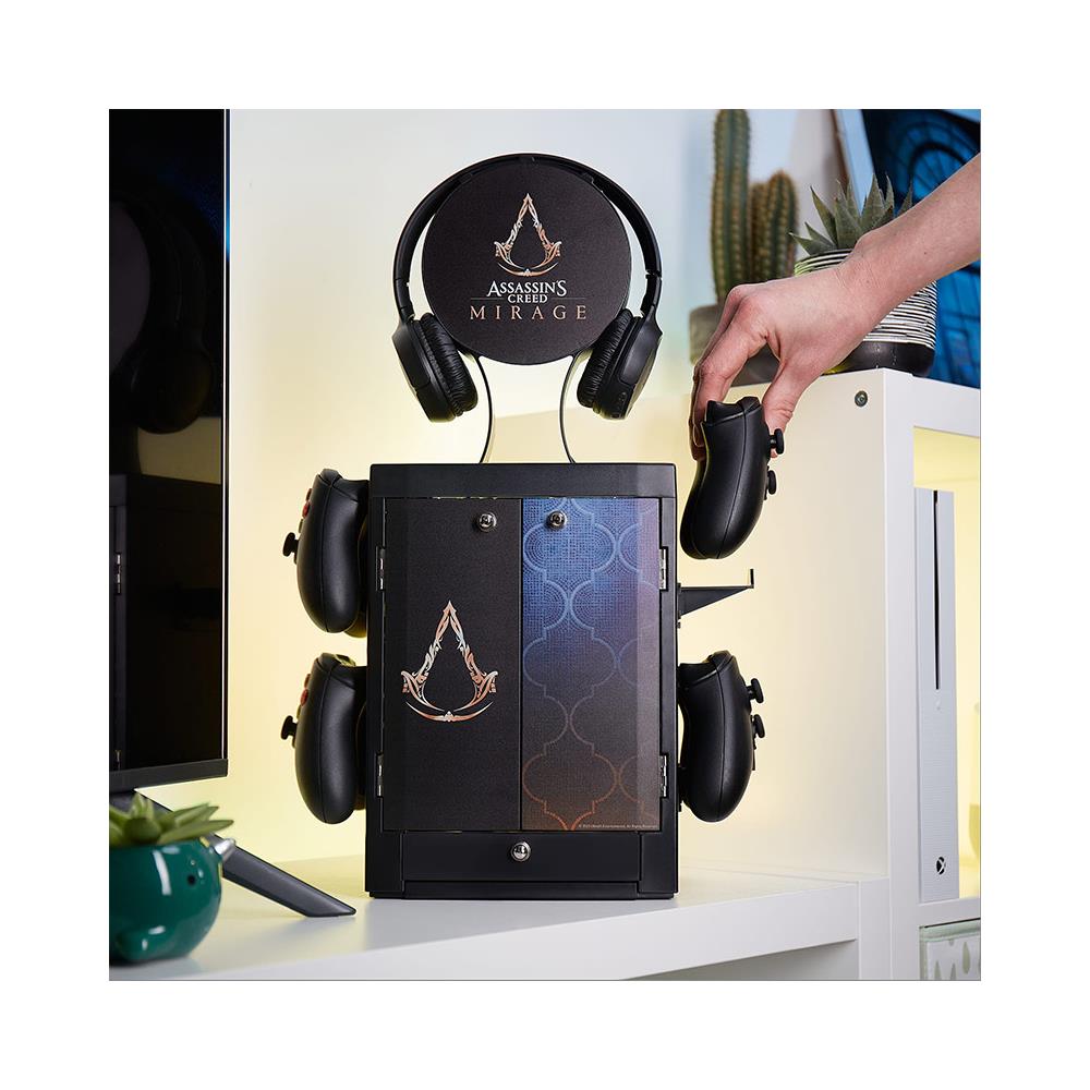 Armadietto Da Gioco Ispirato Ad Assassin's Creed Per 4 Controller - 10 Giochi - 1 Auricolare - Foto 7