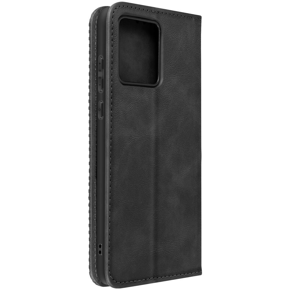 Custodia Per Motorola Moto G84 Portafoglio Design Crociera Supporto Nera - Foto 1