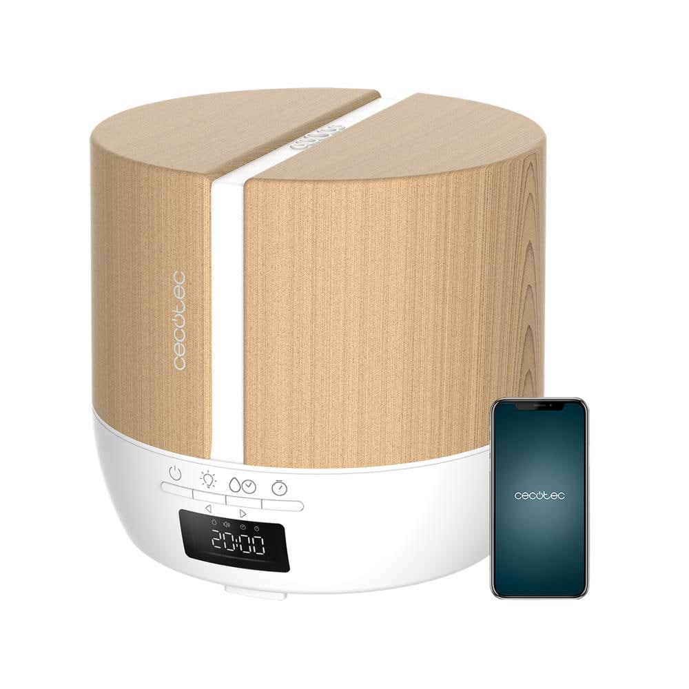 05647 umidificatore Vapore 0,5 L Bianco, Legno 15,6 W - Foto 1