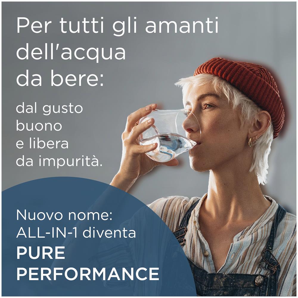 Filtro acqua rubinetto MAXTRA PRO Pure Performance (ex All-in-1) confezione da 6 filtri - Riduce cloro, calcare, PFAS e metalli, filtro originale compatibile con caraffa acqua filtrante - Foto 2