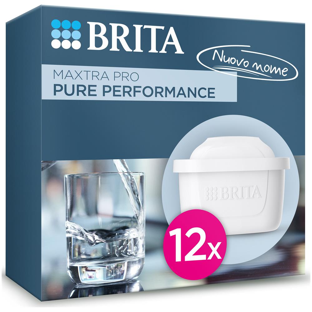 Filtro acqua rubinetto MAXTRA PRO Pure Performance (ex All-in-1) confezione da 6 filtri - Riduce cloro, calcare, PFAS e metalli, filtro originale compatibile con caraffa acqua filtrante - Foto 1