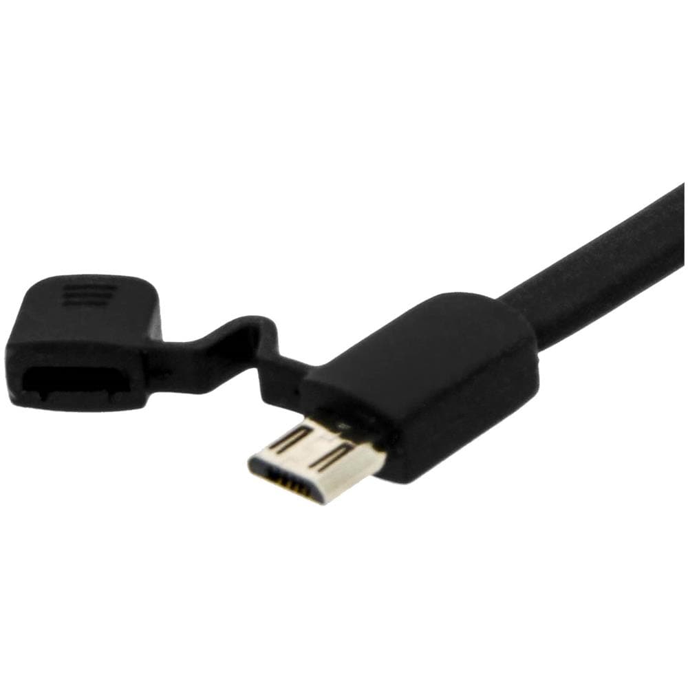 Mini Cavo Usb Reversibile 10cm Tablet / smartphone Ricarica + Sincro Nero - Foto 9