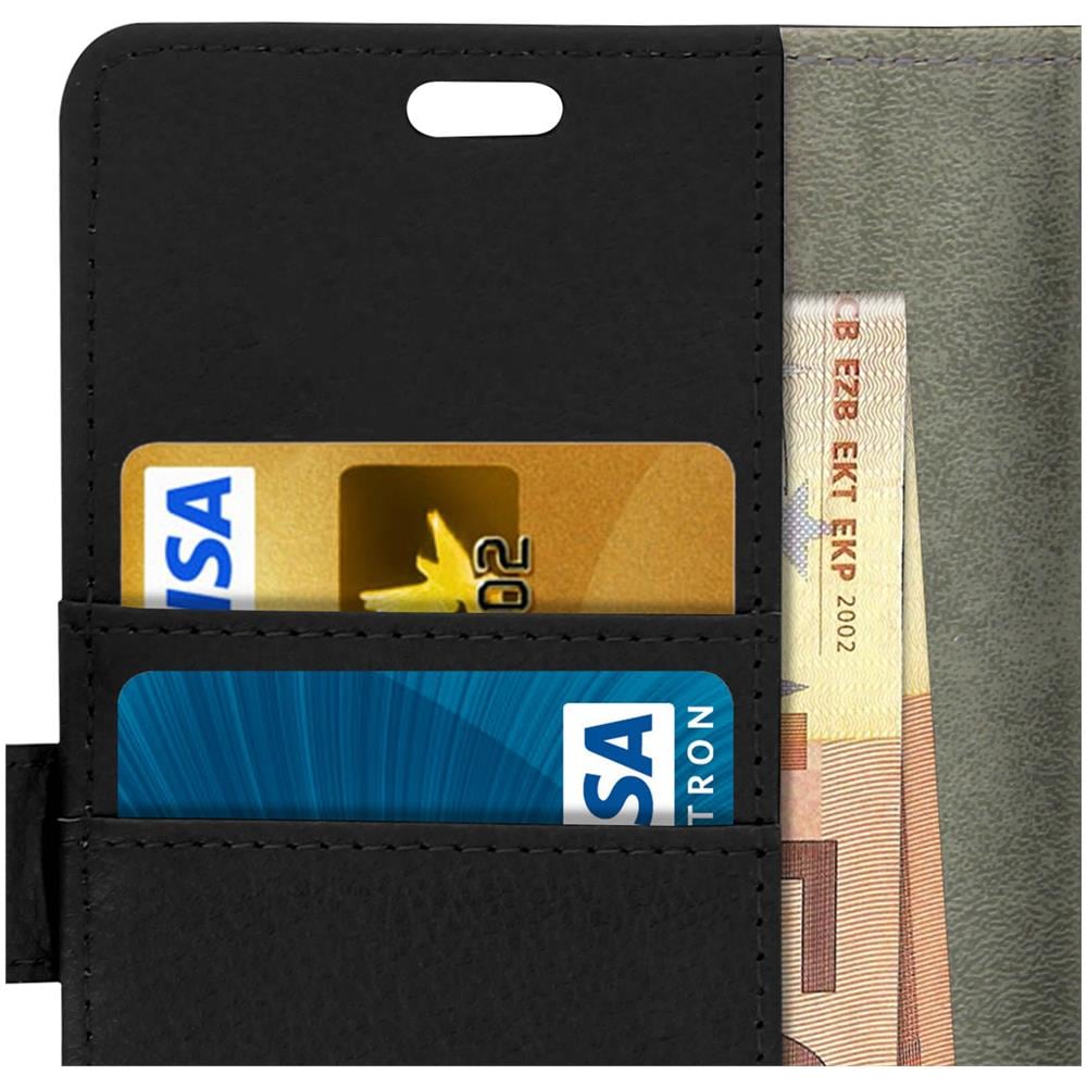 Custodia Nokia 7.1 Cover Morbida Supporto Video - Nero - Foto 5