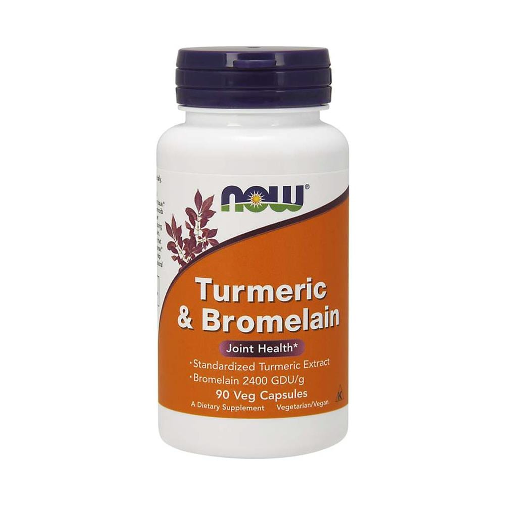Turmeric & Bromelain - 90 Vcaps - Curcumina E Bromelina - Foto 1
