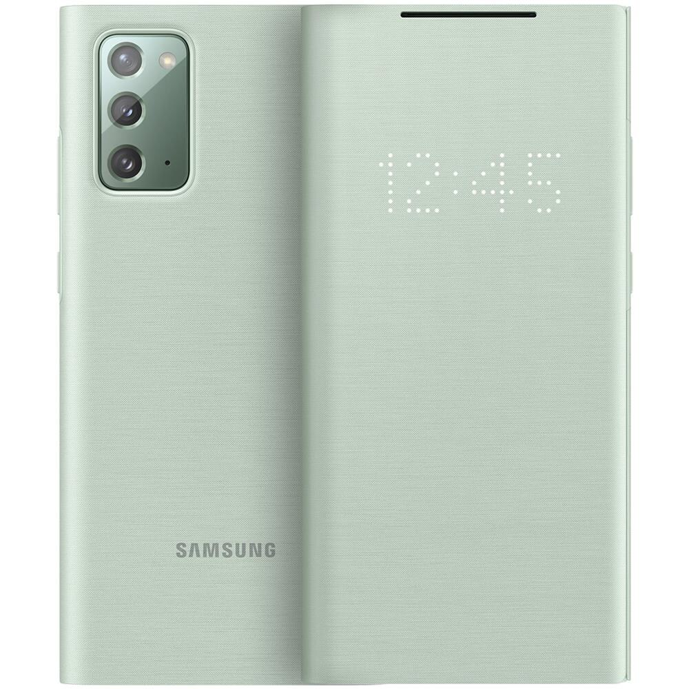 Custodia Led View Cover Ef-nn980pmegeu Per Galaxy Note 20 Sm-n980 Menta - Foto 2