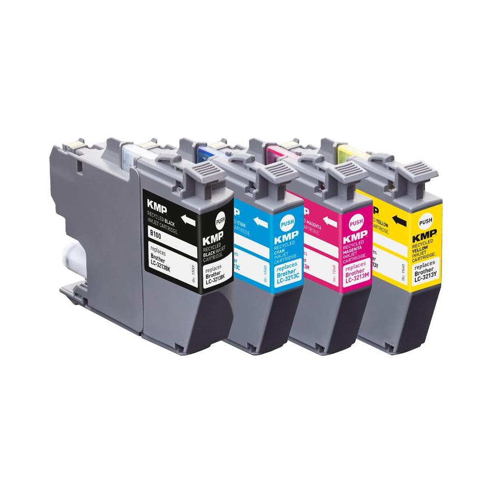 B101V Multipack 4 Cartucce Ink Compatibile Nero / Ciano / Magenta / Giallo per DCP J 572 DW / 772 DW / MFC-J 497 DW Capacità 400 Pagine - Foto 2