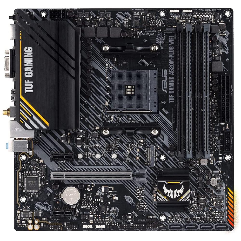 Scheda Madre Tuf Gaming A520M-Plus Wifi Socket AM4 Chipset A520 Micro ATX - Foto 2