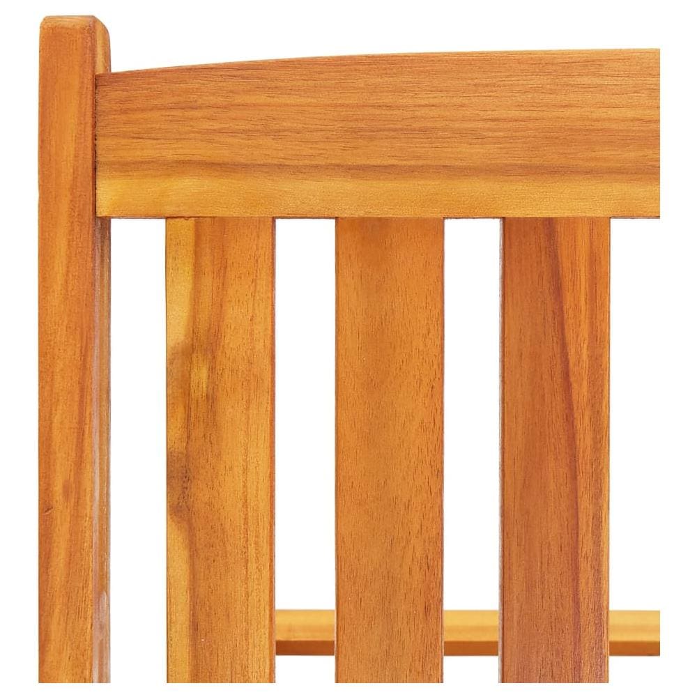 Lettino Prendisole Da Giardino Con Cuscino Massello Di Acacia - Foto 8