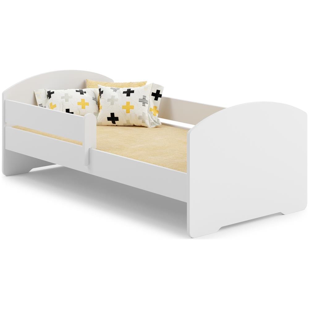 Luk 160x80 Letto Per Bambino Con Ringhiera + Materasso E Giroletto - Foto 1
