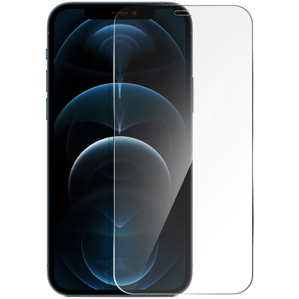 Vetro Temperato 9h Iphone 12 Pro Max Smussato Antiurti Trasparente - Foto 2