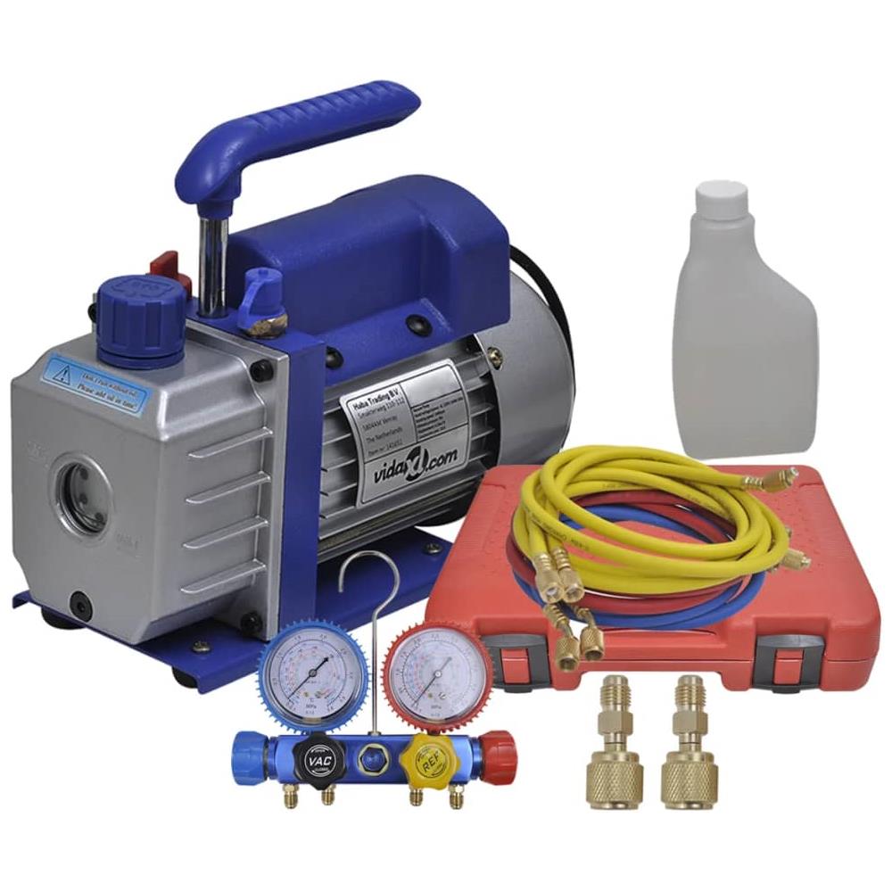 Pompa di Aspirazione a Singolo Stadio con Manometro a 4 Vie - Foto 1