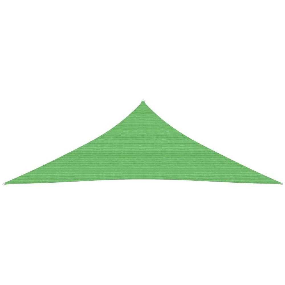 Vela Parasole 160 g / m² Verde Chiaro 2,5x2,5x3,5 m in HDPE - Foto 2