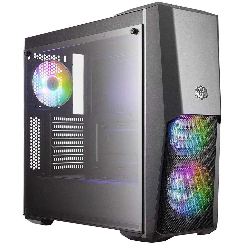 Case MasterBox MB500 ARGB Middle Tower ATX / Micro-ATX / Mini-ITX 2 Porte USB 3.0 Colore Nero (Finestrato)  - Foto 1