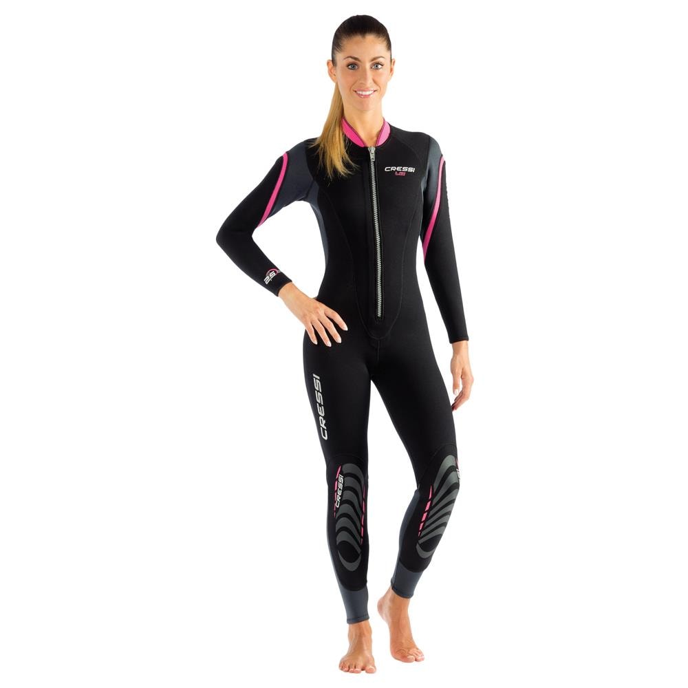 Tuta Da Ciclismo Donna Imbottita - Monopezzo, Stampa Sublimazione, Nero/Rosa, Taglia XL, Traspirante - Foto 8