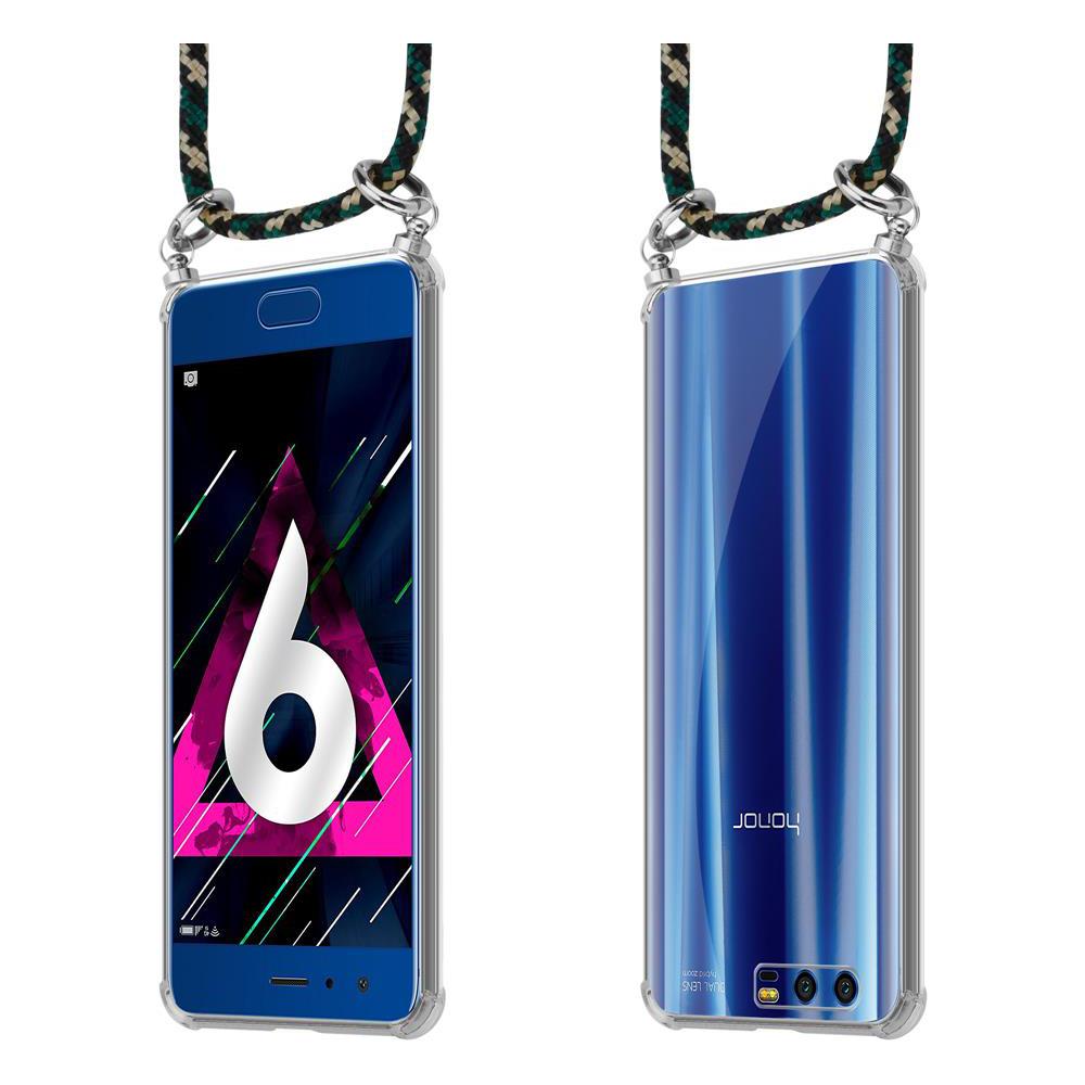 Catena Di Telefoni Cellulari Compatibile Con Honor 9 In Camouflage - Coperchio Protettivo In Silicone Con Anelli D'argento, Cinturino In Corda E Custodia Staccabile - Foto 8