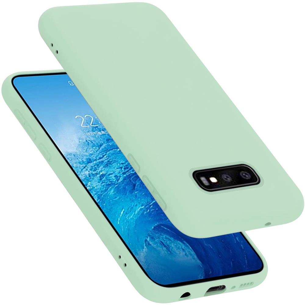 Custodia Compatibile Con Samsung Galaxy S10e In Liquid Verde Chiaro - Coperchio Protettivo In Silicone Tpu Flessibile - Foto 1