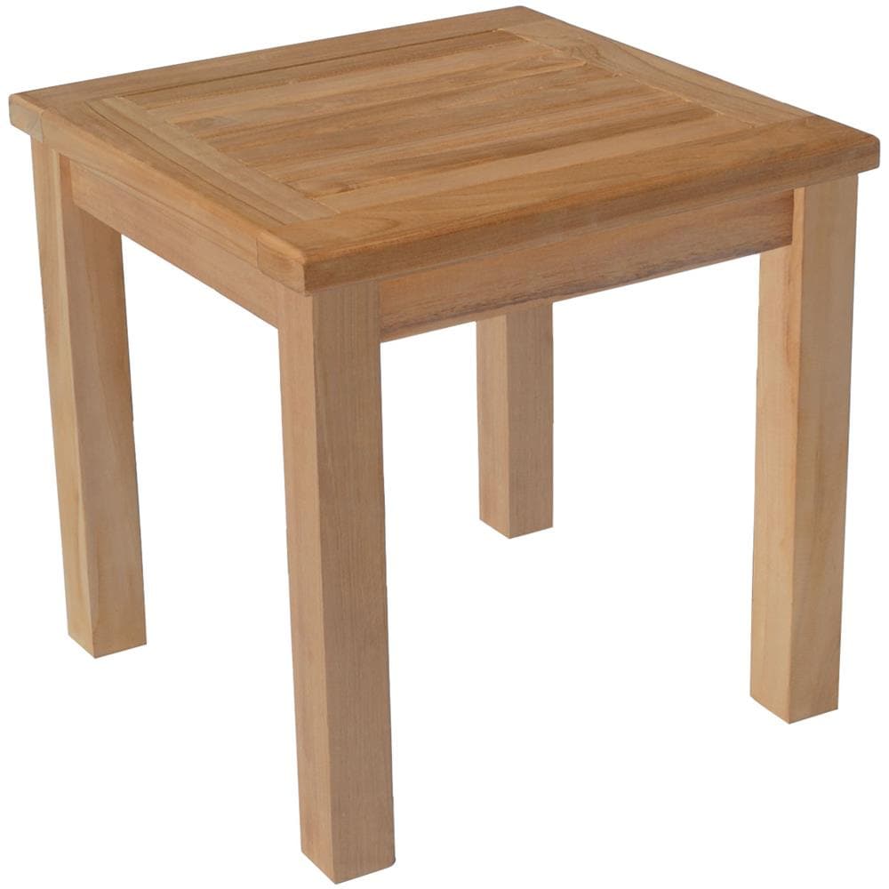 Set Prendisole Dritto In Teak Con Tavolino Java - Foto 2