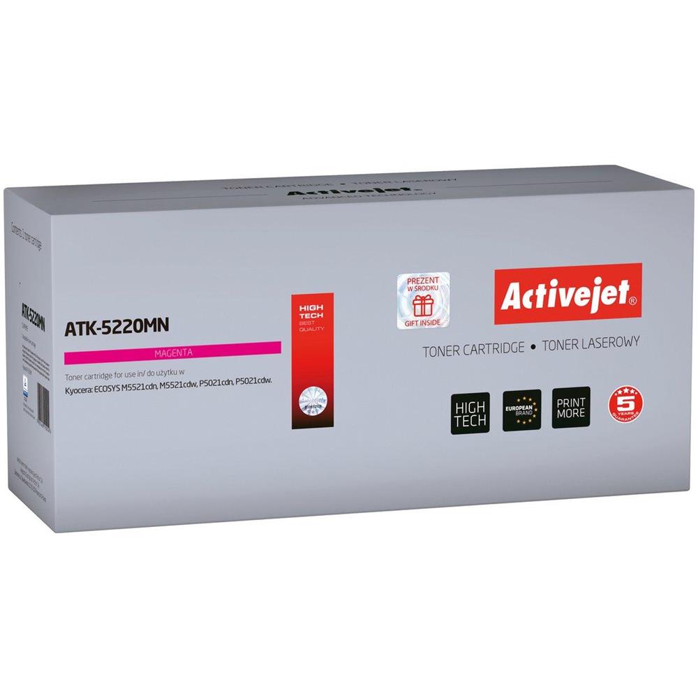 TONER COMPATIBILE -  Activejet Ato-510bnx Per Stampante Oki; Sostituzione Oki 44973508; Supremo; 7000 Pagine; Nero - Foto 1