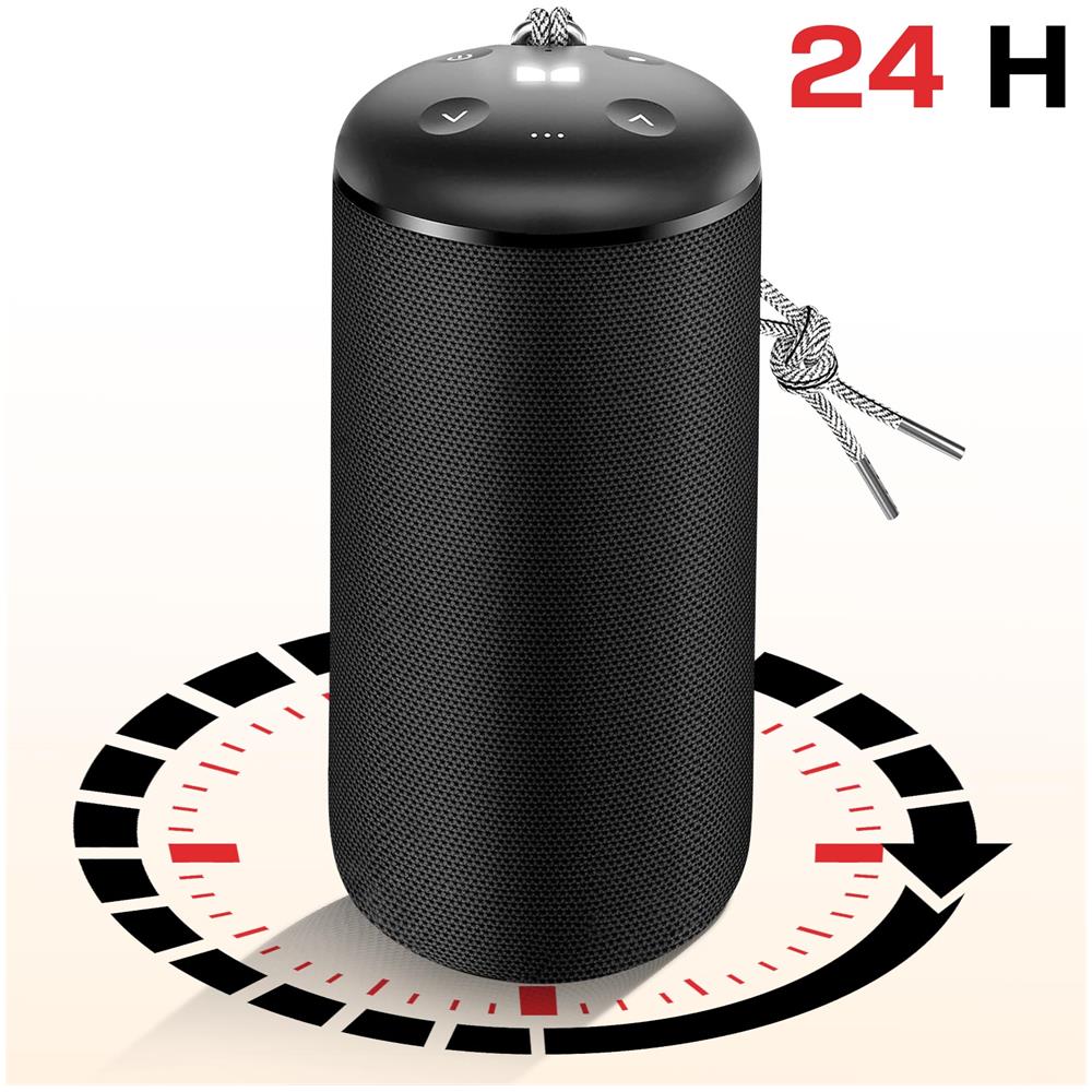 Altoparlante Senza Fili Bluetooth S130 Nero, Speaker Stereo 20w - Foto 5