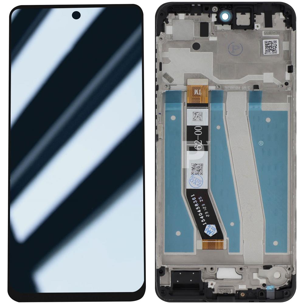Blocco Completo Per Motorola Moto G14 Lcd + Vetro Touch E Frame - Foto 1