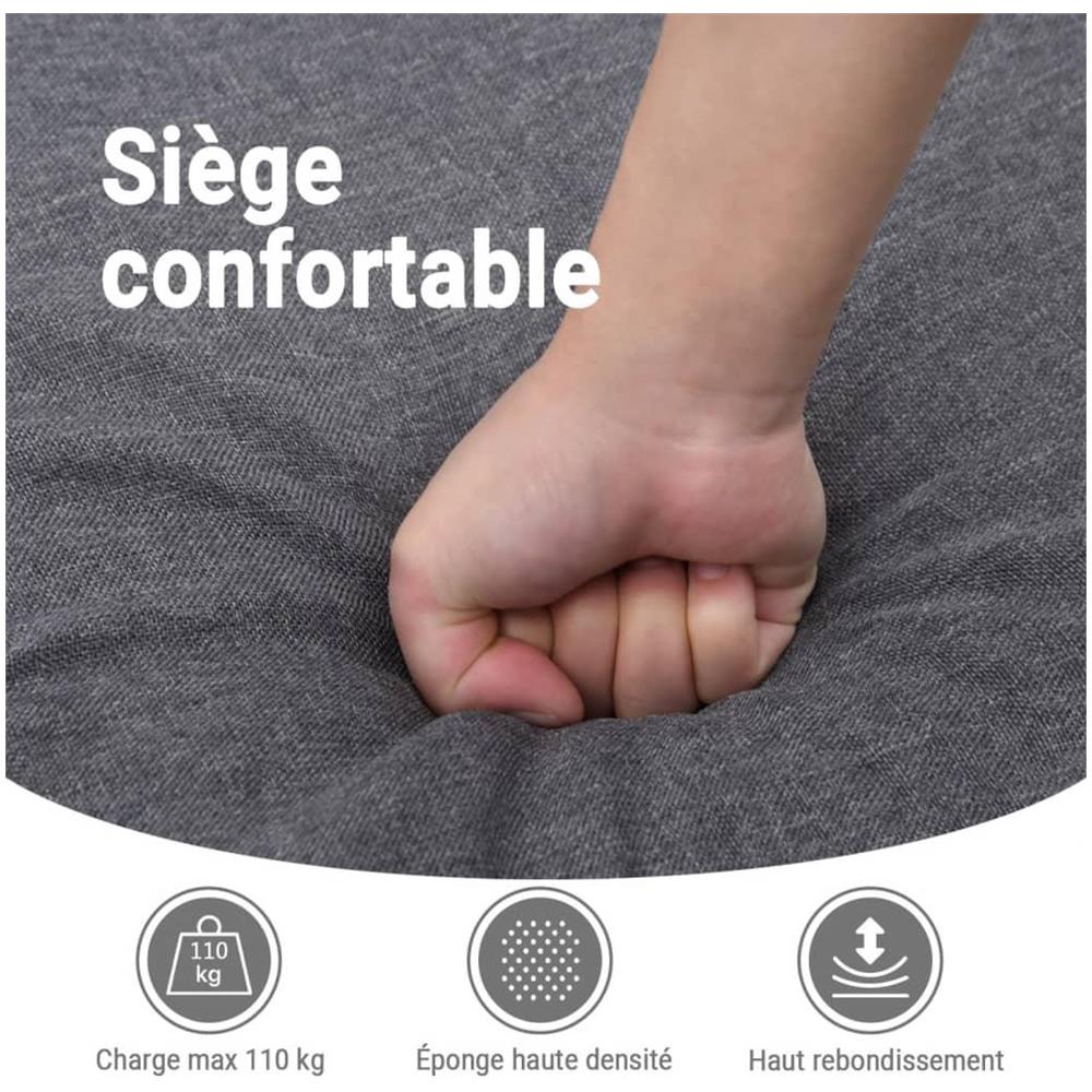 Poltrona Massaggiante Reclinabile Elettrica Marrone in Tessuto - Foto 10