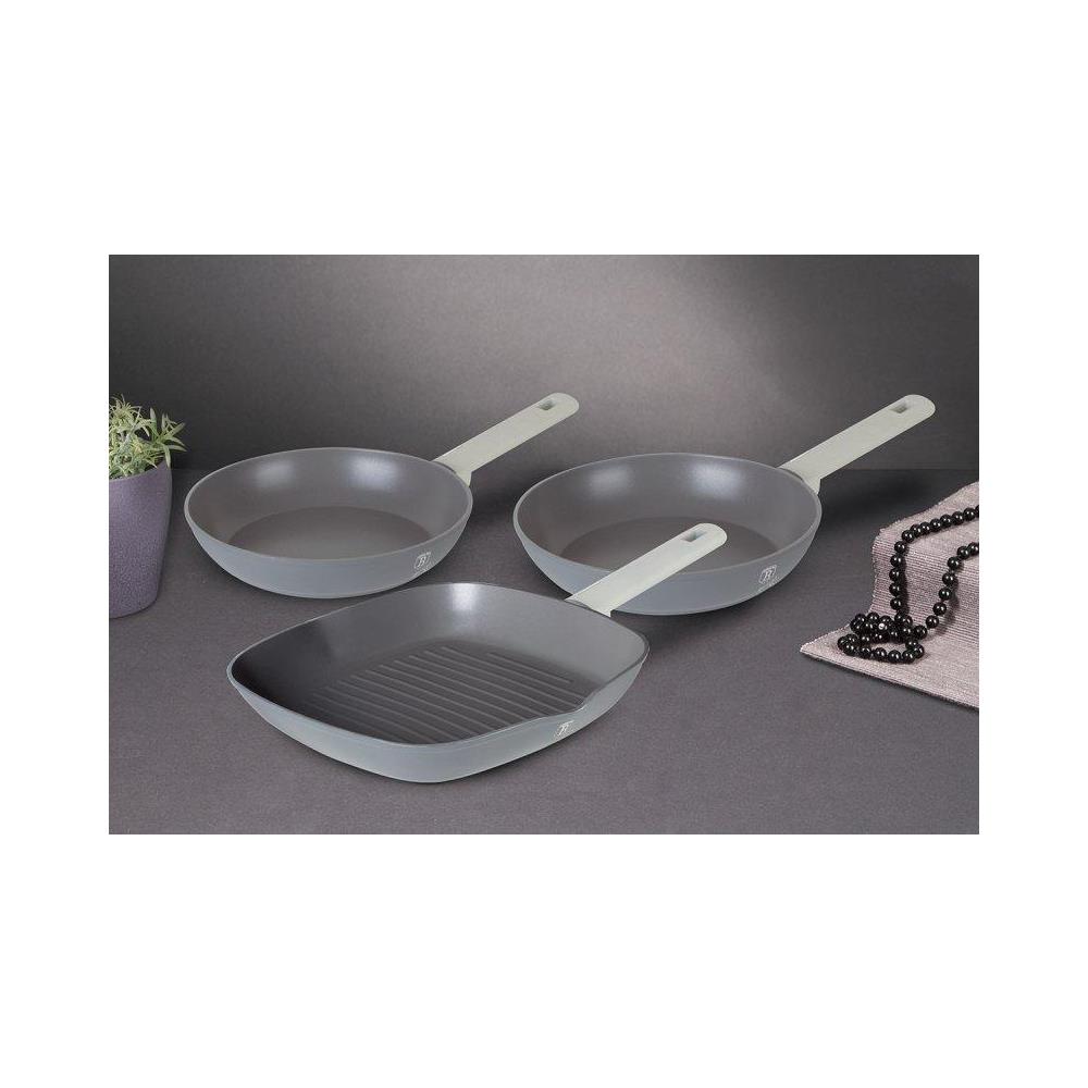 BH-7076 Aspen Titanium Frypan Set - Pentole antiaderenti - Foto 2
