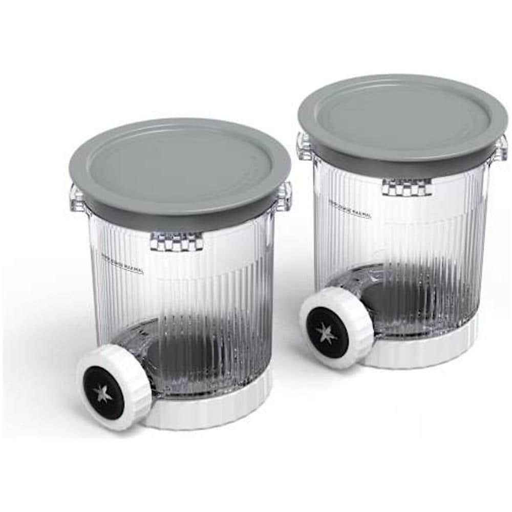Contenitori per Creami Swirl NC701EU, 480 ml, Trasparenti (Confezione da 2) - Foto 2