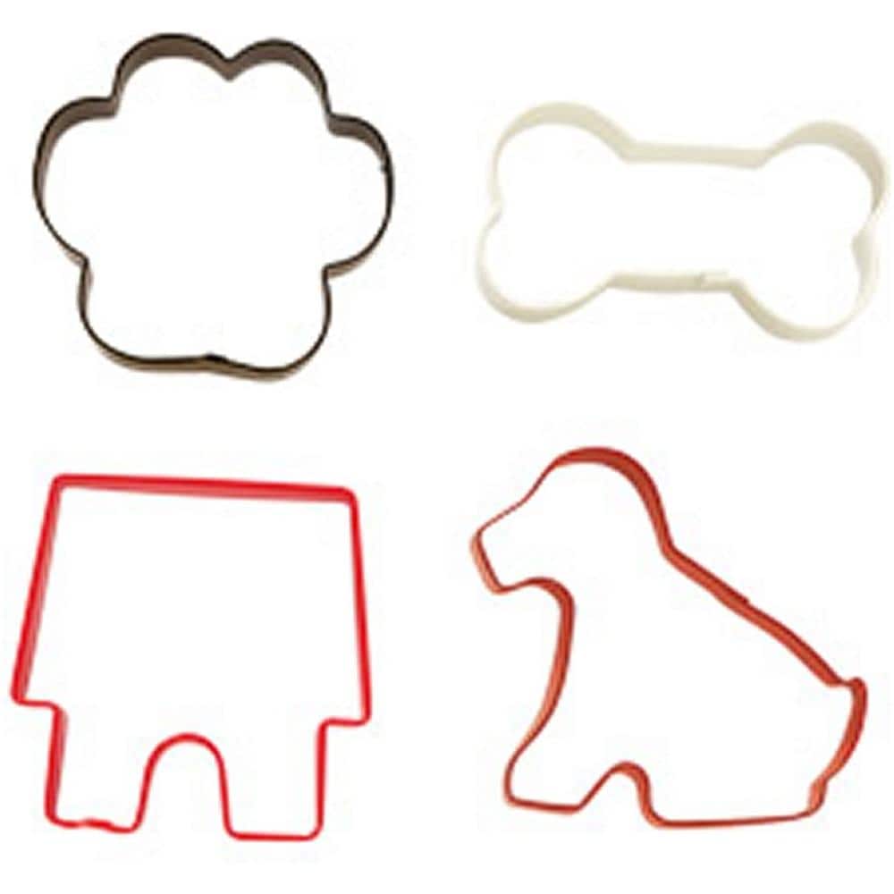 Set 4 Tagliapasta Bau Bau In Metallo Colorato - Foto 2