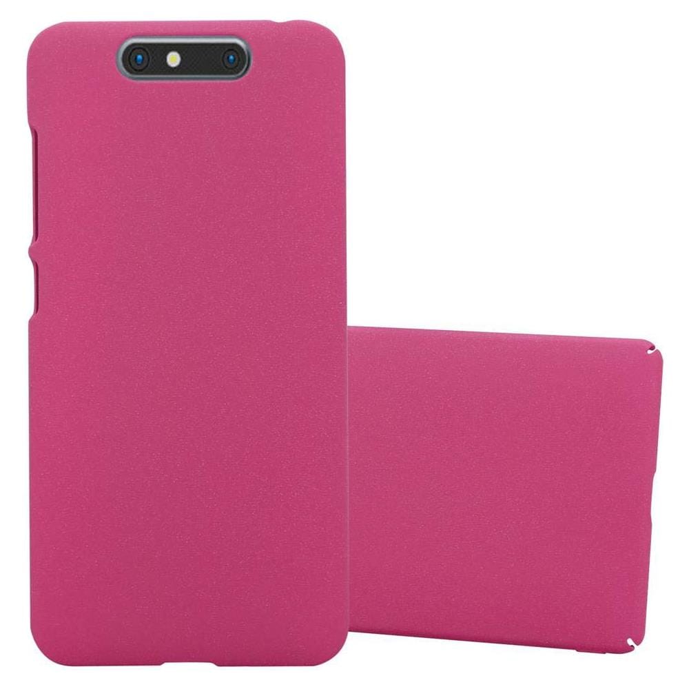 Custodia Compatibile Con Zte Blade V8 In Frosty Rosa - Hard Case Coperchio Protettivo In Frosted Look Contro I Graffi E Gli Urti - Foto 1