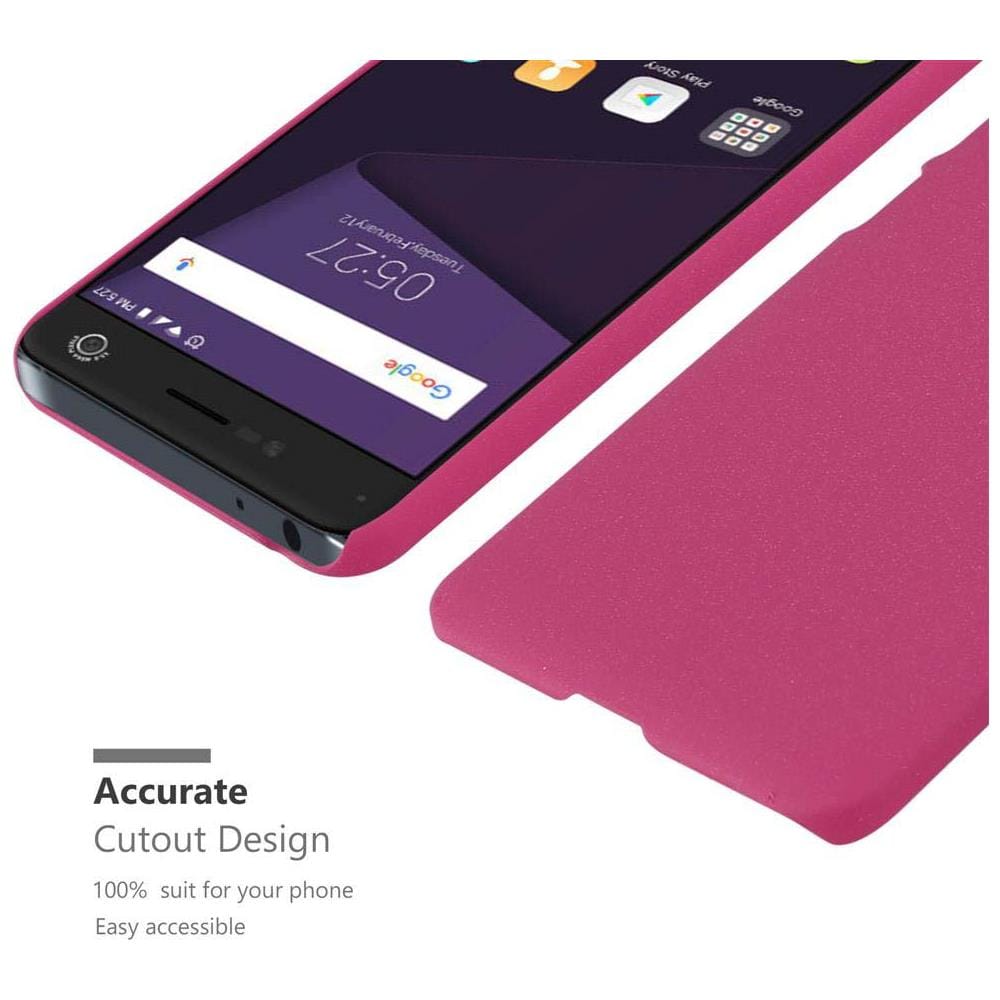 Custodia Compatibile Con Zte Blade V8 In Frosty Rosa - Hard Case Coperchio Protettivo In Frosted Look Contro I Graffi E Gli Urti - Foto 6