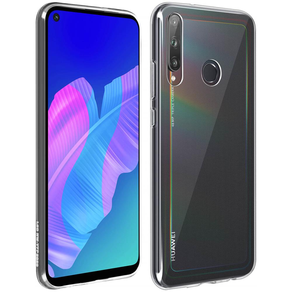 Cover Huawei P40 Lite E Protezione Silicone Morbido Antishock Trasparente - Foto 1