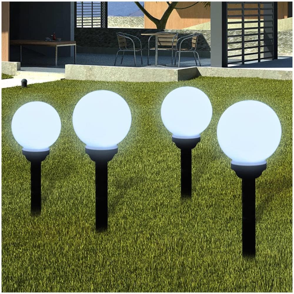 Lampade da Sentiero 8 pz LED 15 cm con Picchetto - Foto 2