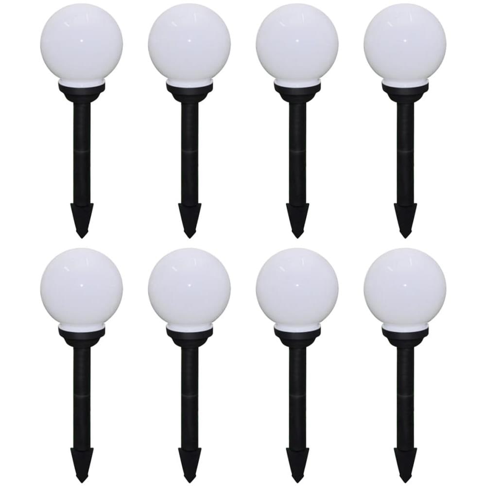 Lampade da Sentiero 8 pz LED 15 cm con Picchetto - Foto 1