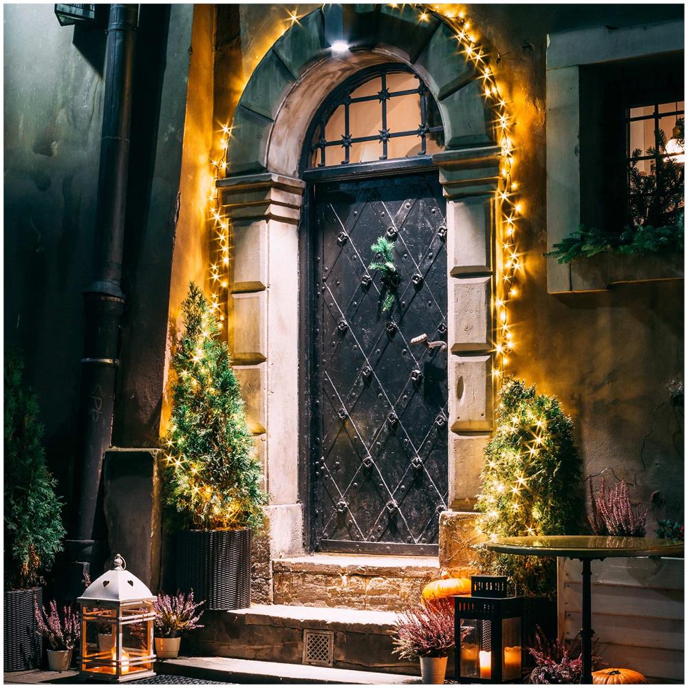 Catena Luminosa Led 11m Bianco Caldo 560 Lampadine Led - Foto 2