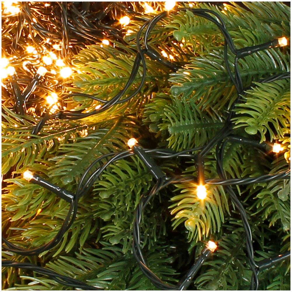 Catena Luminosa Led 11m Bianco Caldo 560 Lampadine Led - Foto 7