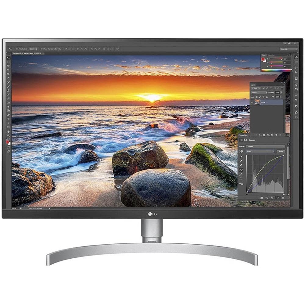 Monitor 27'' 27UK850 LED IPS UltraHD 4K HDR 10, 3840x2160, AMD FreeSync, 1 Miliardo di Colori (10bit), Regolabile Altezza, MAXXAudio 10W, 2 HDMI, 1 Display Port, Uscita Audio, 2 USB, 1xUSB-C - Foto 2