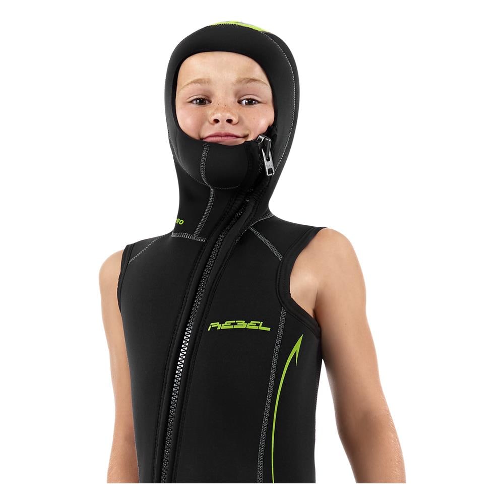 Sottomuta Rebel 5mm Con Cappuccio E Cerniera Frontale L - Foto 3