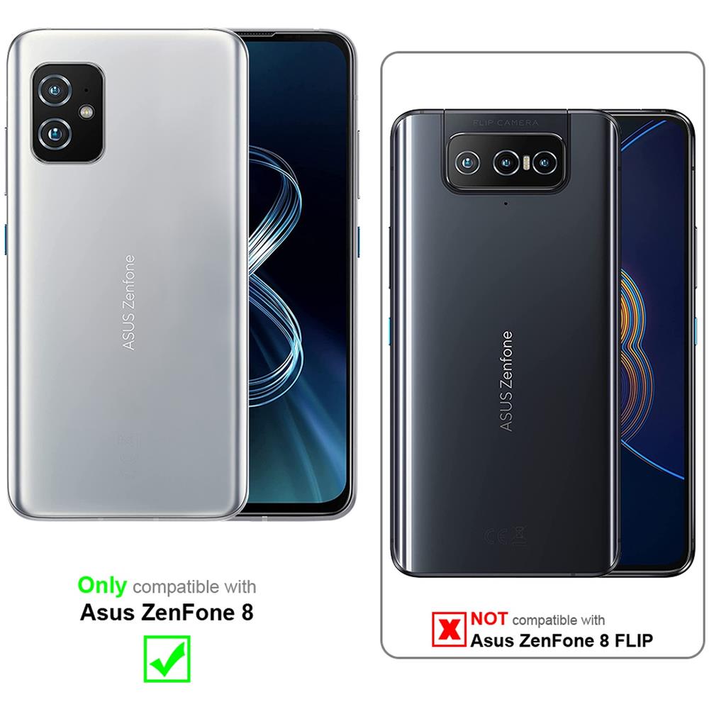 Pellicola Di Armatura Compatibile Con Asus Zenfone 8 In Elevata Trasparenza - Vetro Temperato (tempered) Di Protezione Del Display In Durezza 9h Con 3d Touch - Foto 2