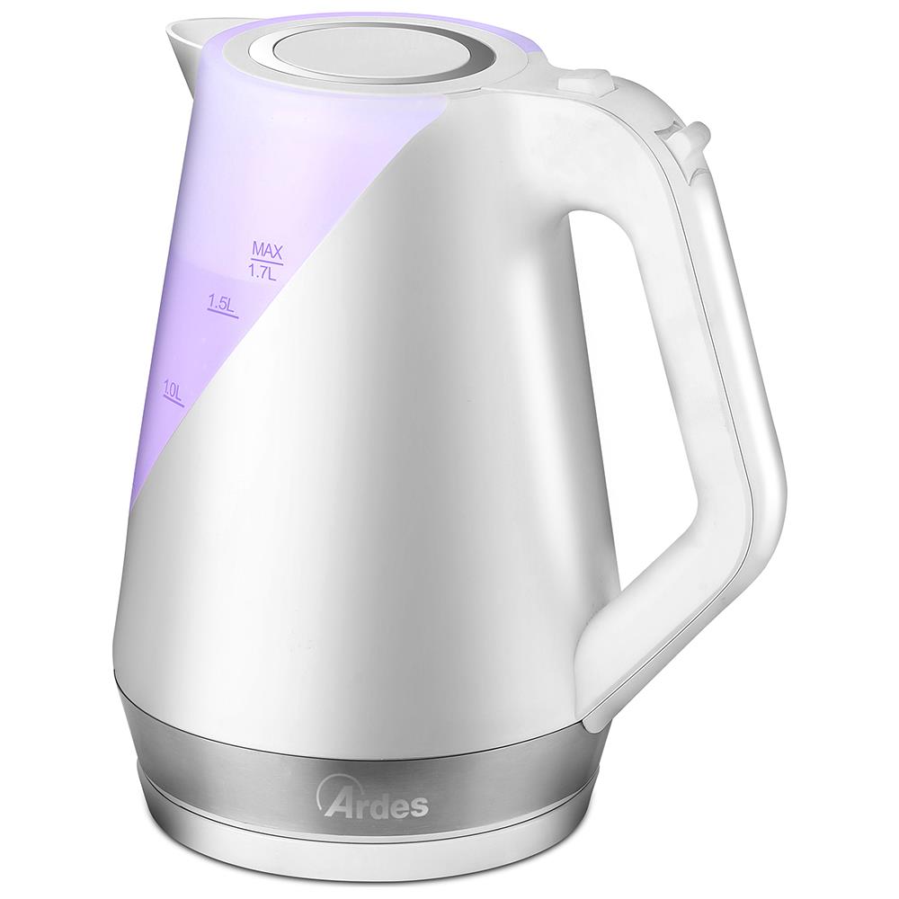 Ar1k46 Bollitore Elettrico 1,7 L Bianco - Foto 2