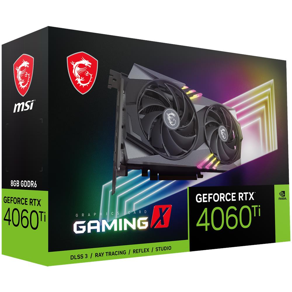 GeForce RTX 4060 Ti 8 GB GDDR6 Pci-E 3x DisplayPort / 1x HDMI GAMING X 8G - Foto 7