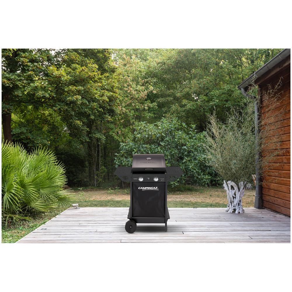 Rocky Barbecue Carrello Series Classic Xpert 100 L Plus Gas natural, 2100 W, Colore Nero - Foto 2