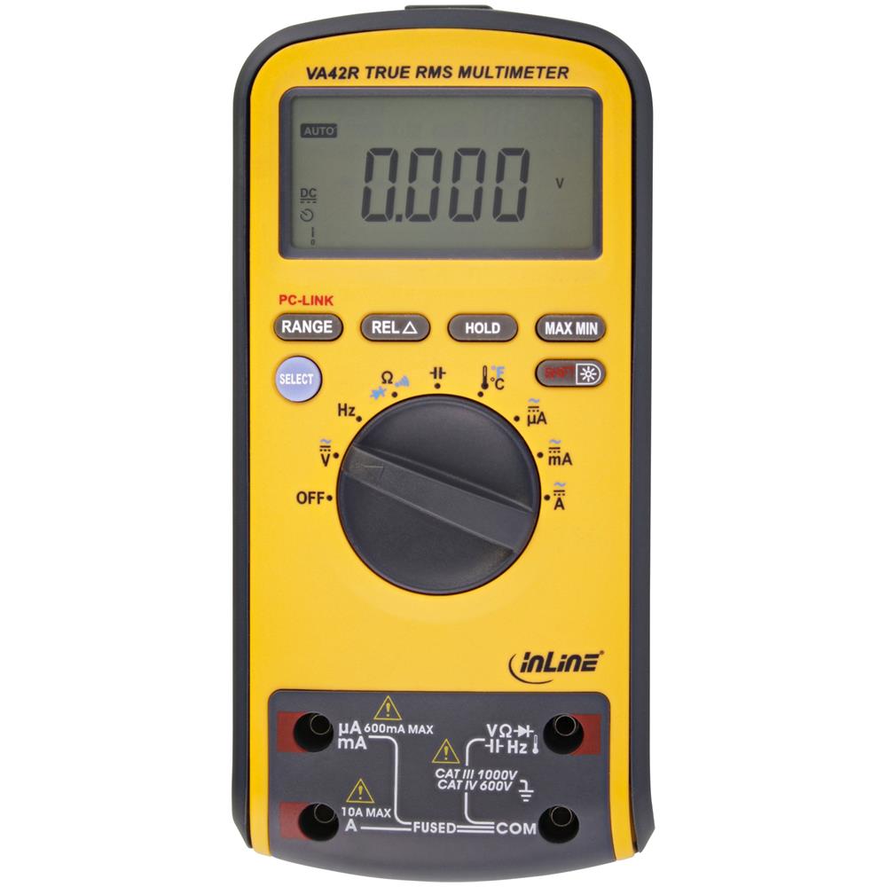 Multimetro doppio display, con connessione al PC tramite USB, CAT III /IV - Foto 2