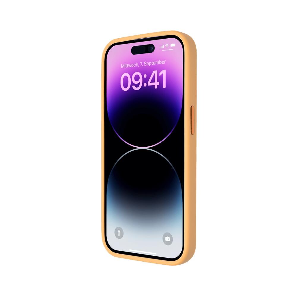 IcedClip custodia per cellulare 15,5 cm (6.1") Cover Arancione - Foto 2